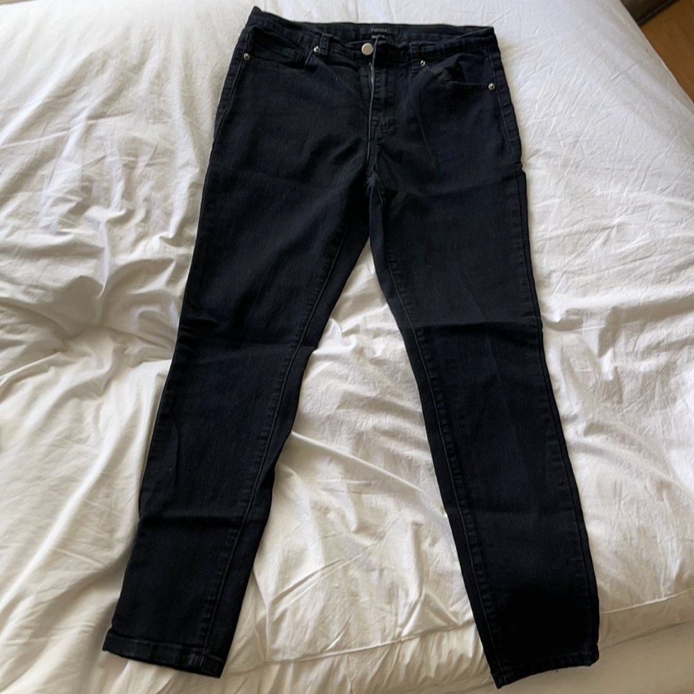 Forever 21 black skinny jeans